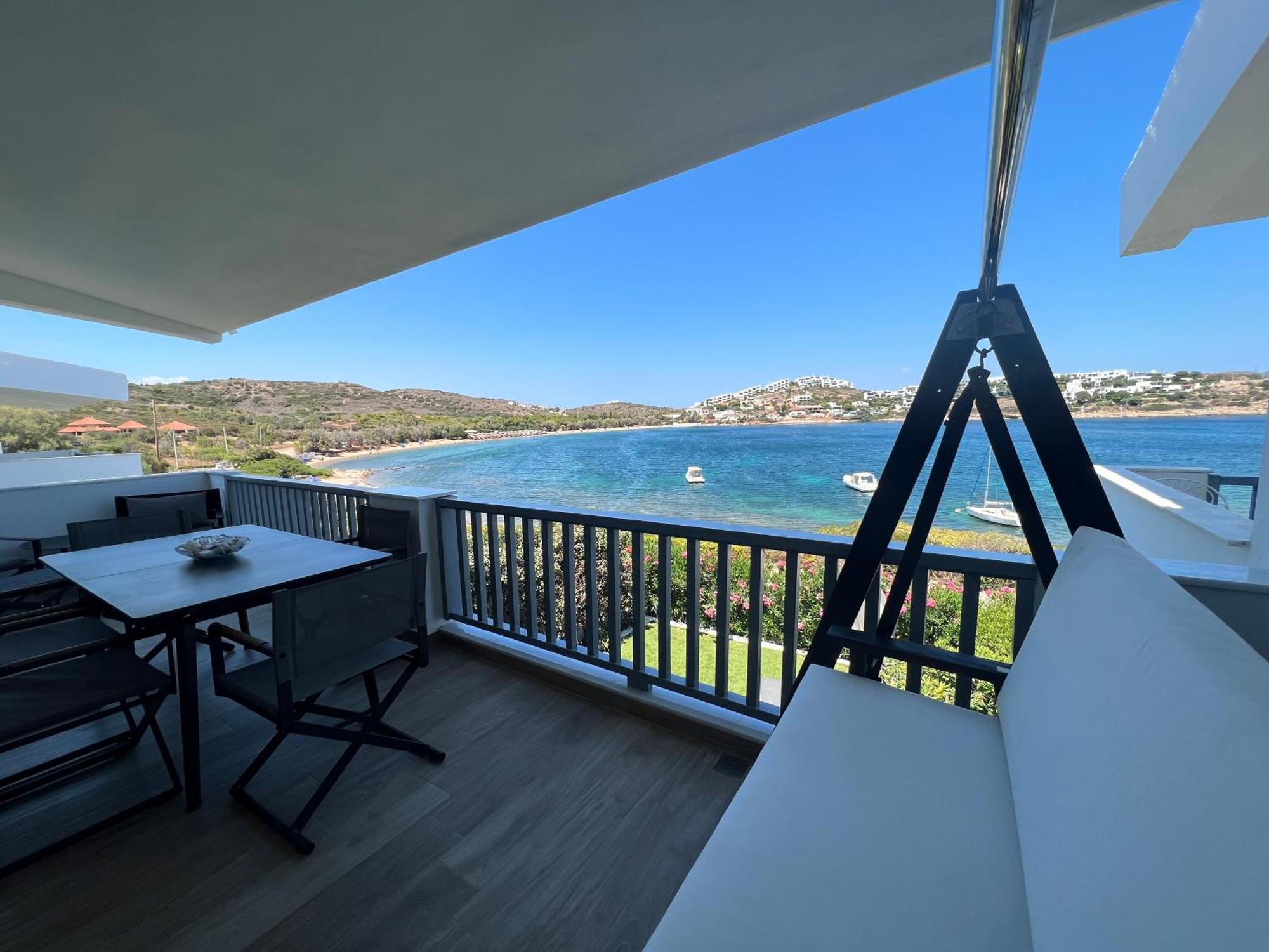Sounio - Waterfront Luxury Spa Villa Pounta Zeza 170 Sqm On Private Beach Sounion Dış mekan fotoğraf