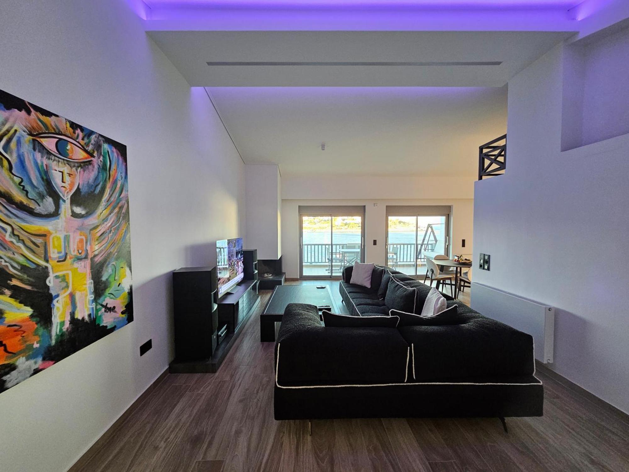 Sounio - Waterfront Luxury Spa Villa Pounta Zeza 170 Sqm On Private Beach Sounion Dış mekan fotoğraf