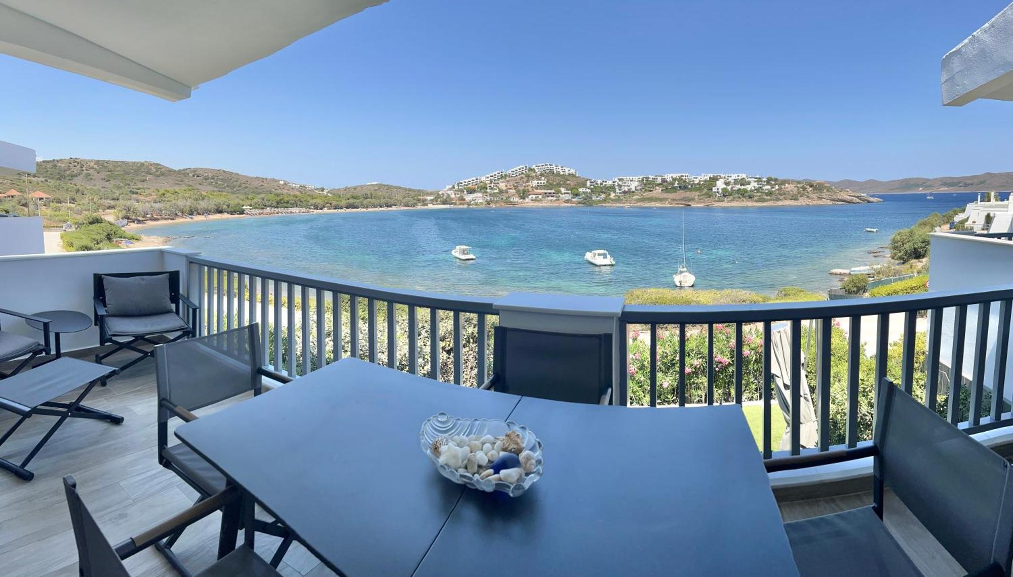 Sounio - Waterfront Luxury Spa Villa Pounta Zeza 170 Sqm On Private Beach Sounion Dış mekan fotoğraf