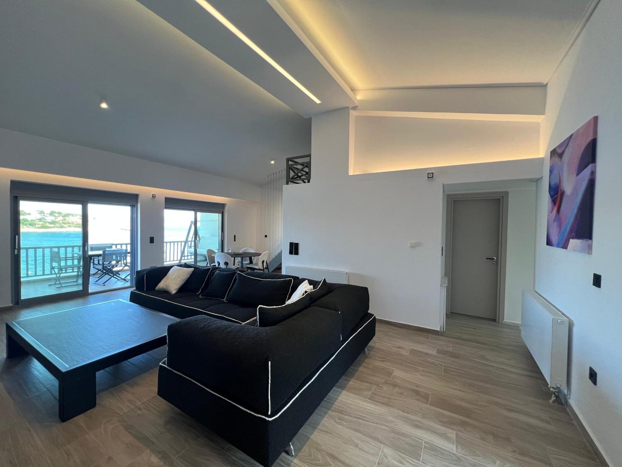 Sounio - Waterfront Luxury Spa Villa Pounta Zeza 170 Sqm On Private Beach Sounion Dış mekan fotoğraf