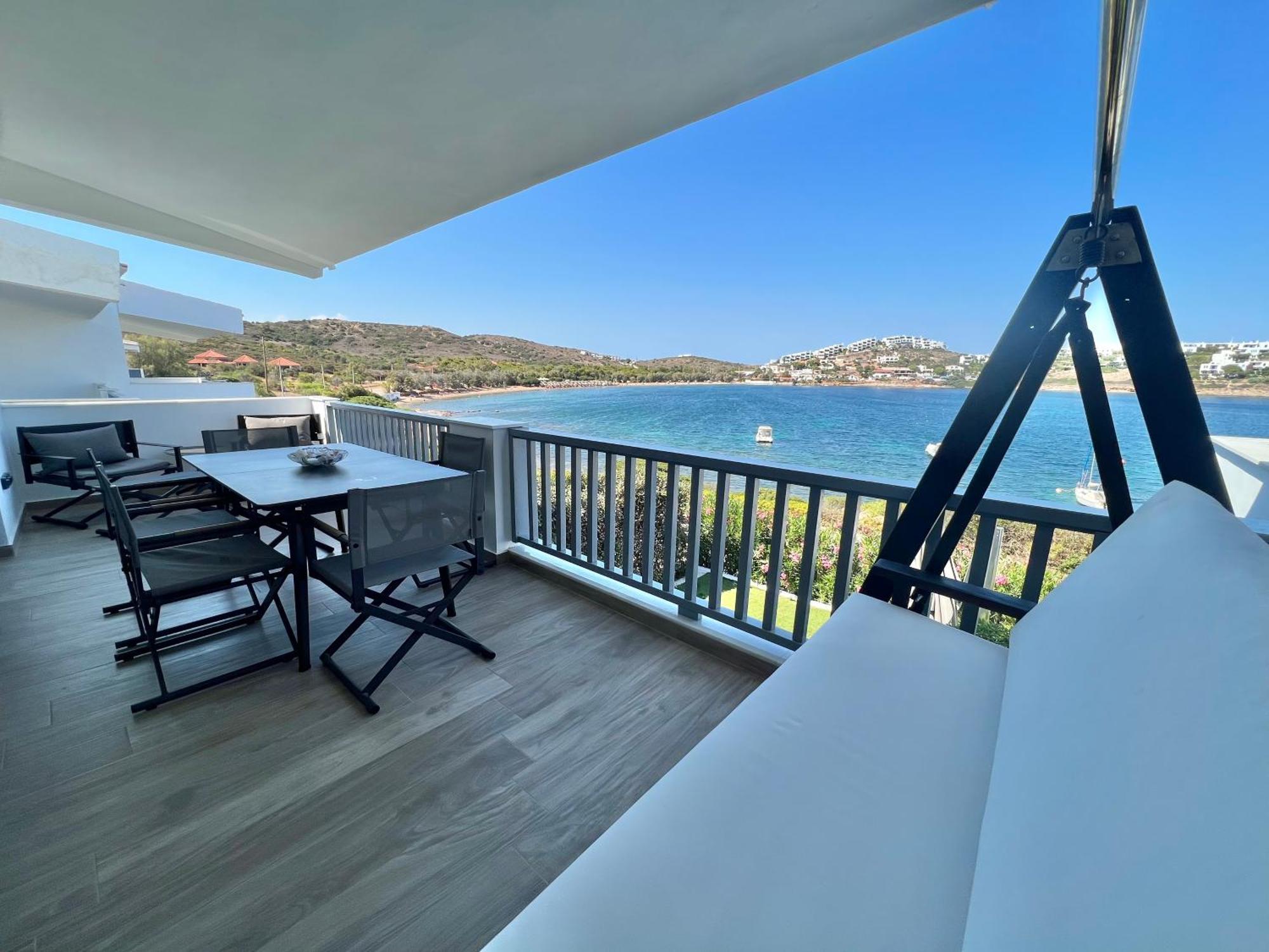 Sounio - Waterfront Luxury Spa Villa Pounta Zeza 170 Sqm On Private Beach Sounion Dış mekan fotoğraf