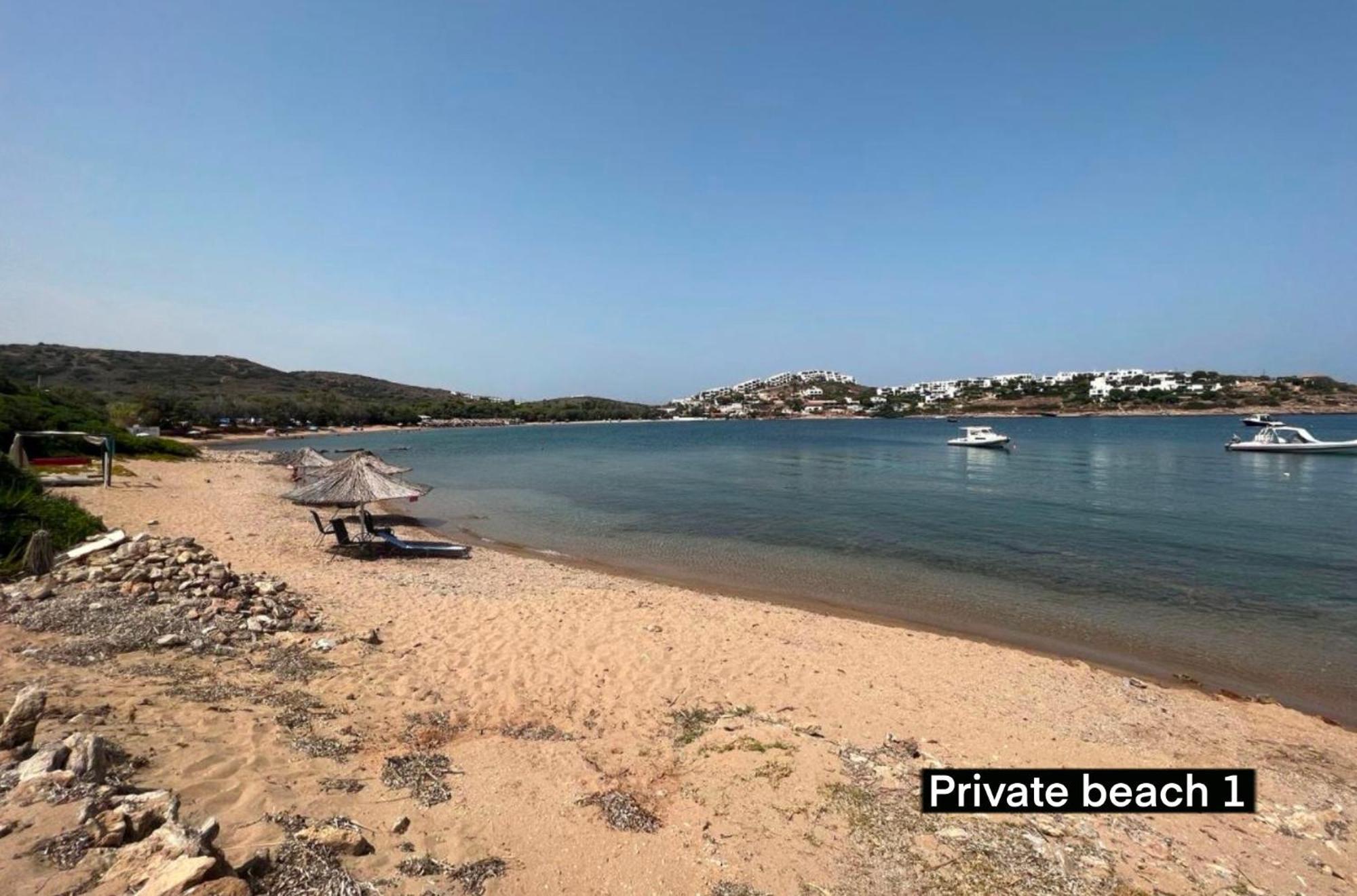 Sounio - Waterfront Luxury Spa Villa Pounta Zeza 170 Sqm On Private Beach Sounion Dış mekan fotoğraf