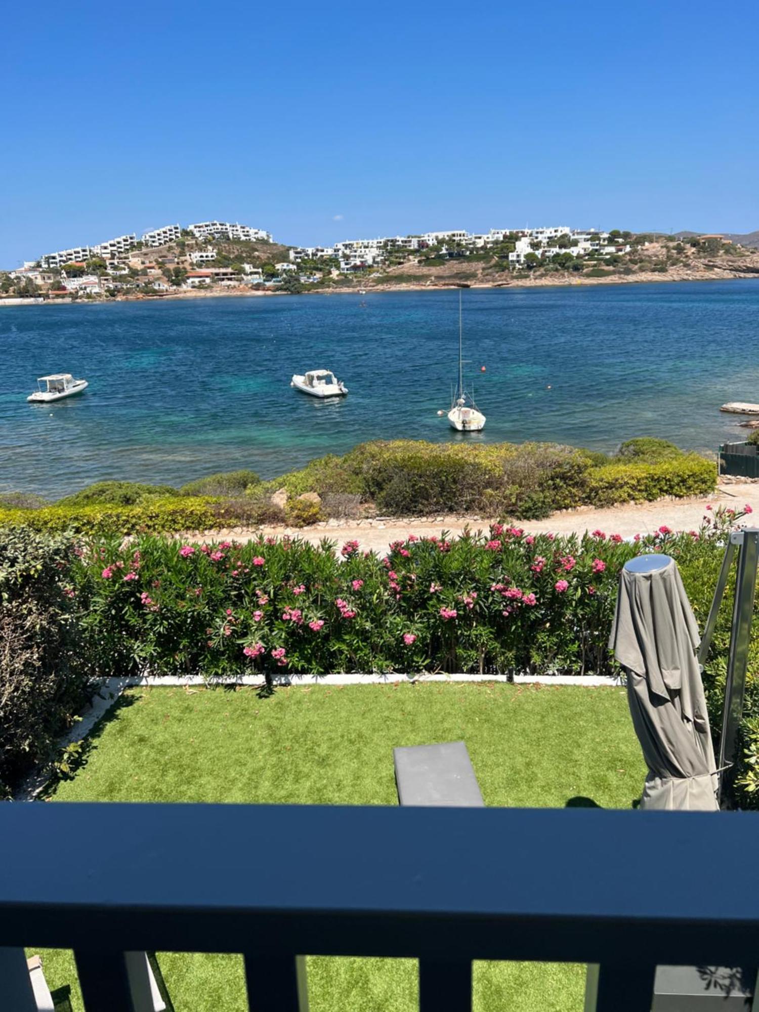 Sounio - Waterfront Luxury Spa Villa Pounta Zeza 170 Sqm On Private Beach Sounion Dış mekan fotoğraf