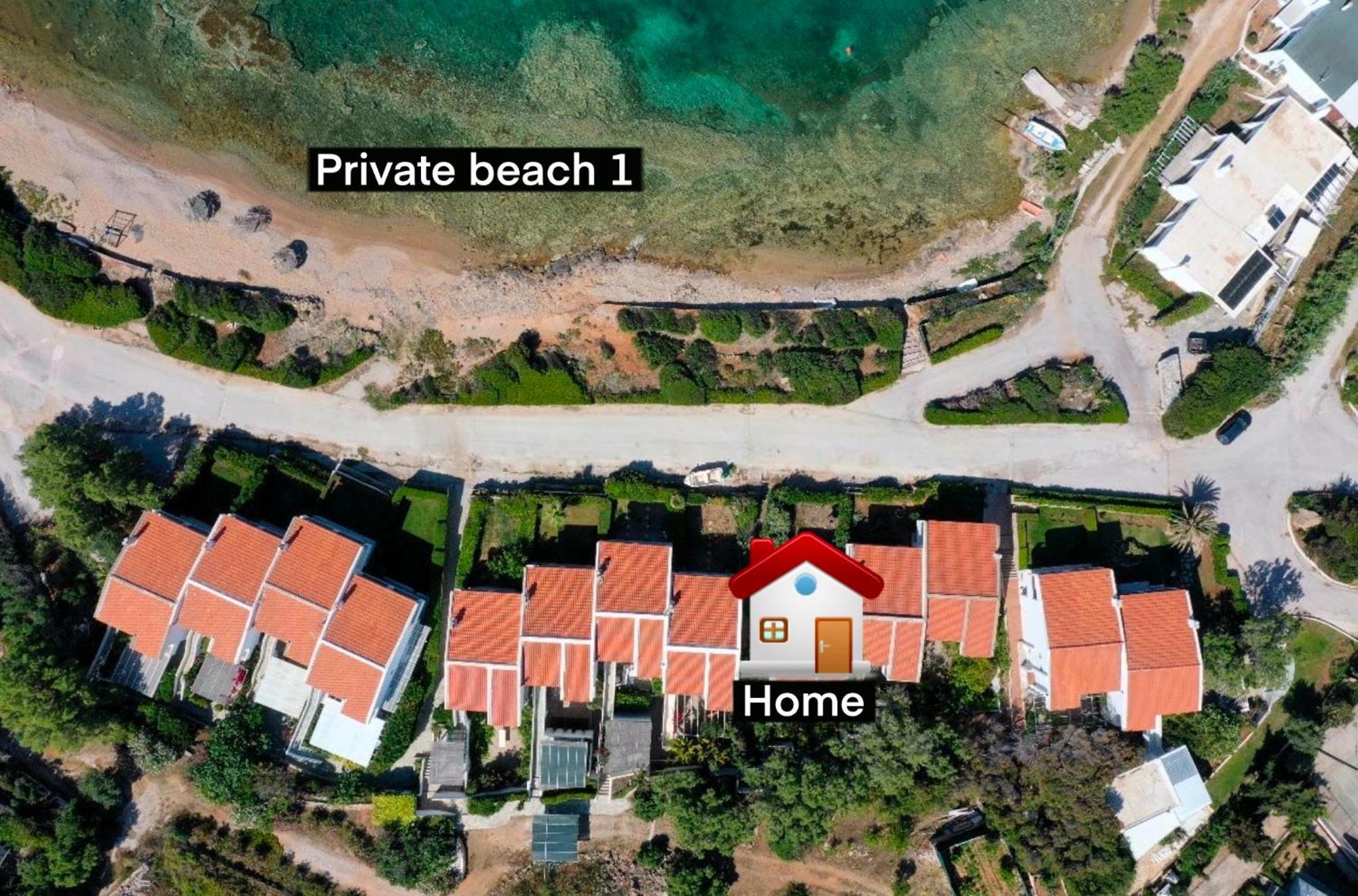 Sounio - Waterfront Luxury Spa Villa Pounta Zeza 170 Sqm On Private Beach Sounion Dış mekan fotoğraf