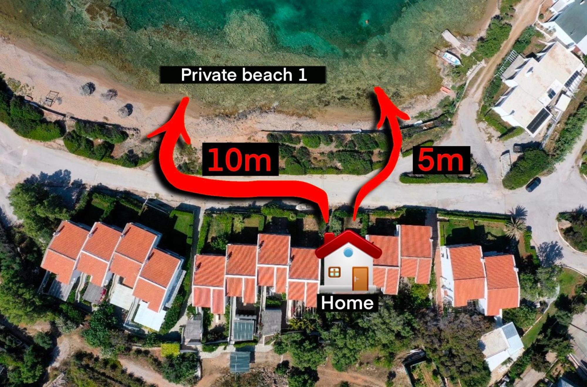 Sounio - Waterfront Luxury Spa Villa Pounta Zeza 170 Sqm On Private Beach Sounion Dış mekan fotoğraf