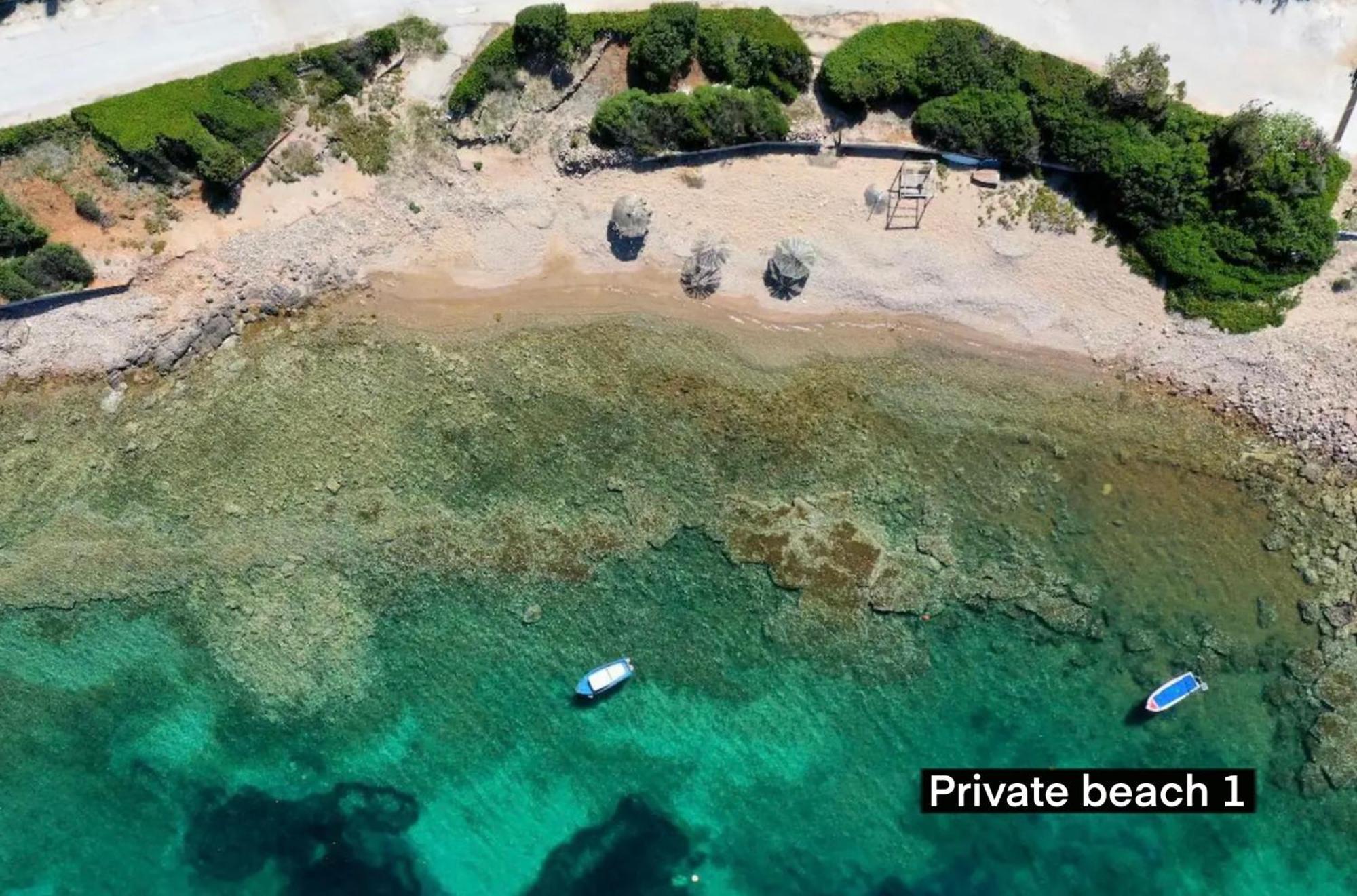 Sounio - Waterfront Luxury Spa Villa Pounta Zeza 170 Sqm On Private Beach Sounion Dış mekan fotoğraf